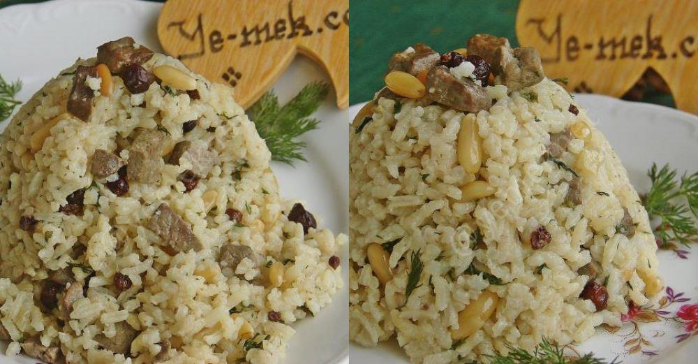 Liver Pilaf (Liver with Rice) Recipe | YemekNet