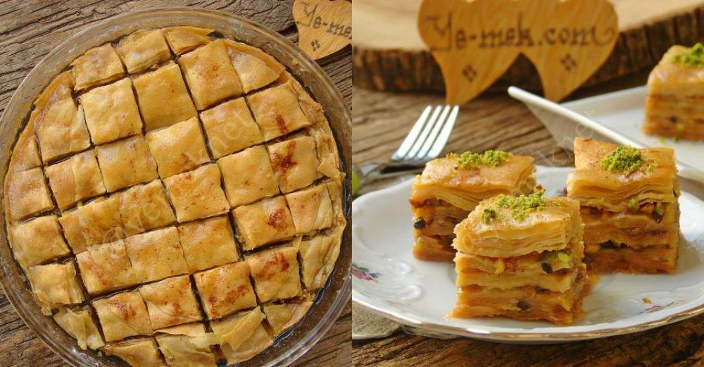 Ev Yapımı Antep Fıstıklı Baklava Tarifi, Nasıl Yapılır? (Resimli