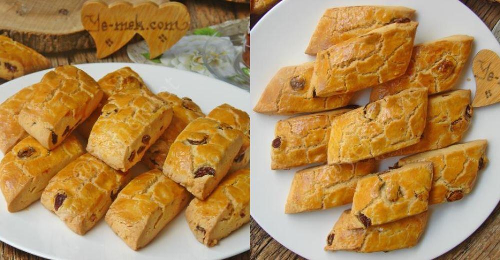 Pastane Usulü Üzümlü Kurabiye Tarifi, Nasıl Yapılır? (Resimli) Yemek
