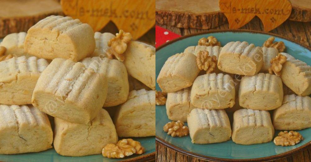 Tahinli Cevizli Un Kurabiyesi Tarifi, Nasıl Yapılır? (Resimli) Yemek