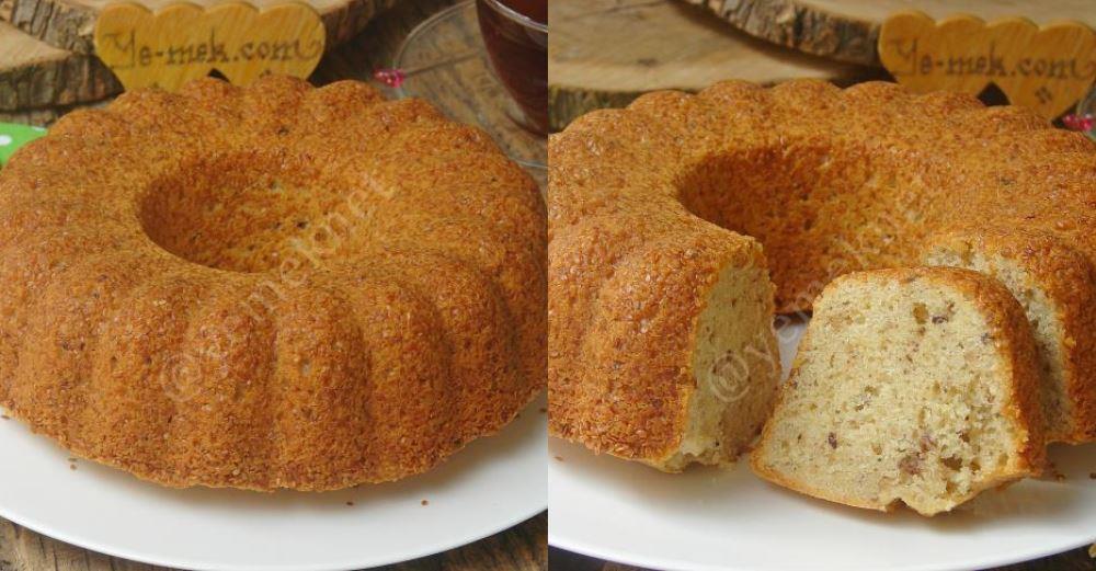 Tahinli Susamlı Kek Tarifi, Nasıl Yapılır? (Resimli) Yemek Tarifleri
