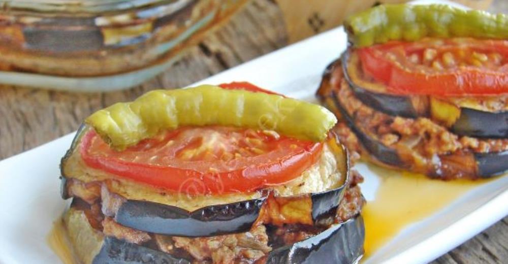 Eggplant Kebab Meal Recipe