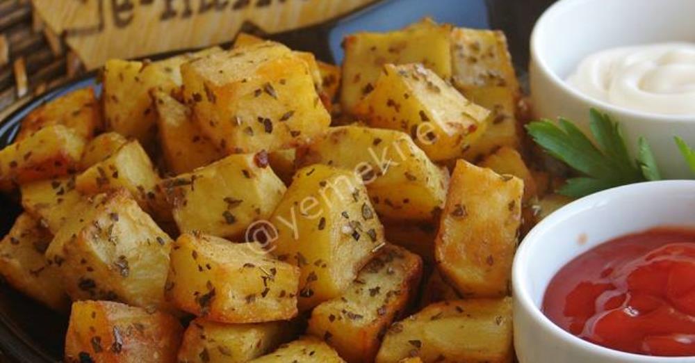 Fırında Zeytinyağlı Patates