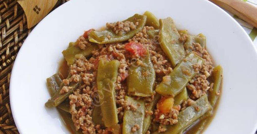 Green Beans with Minced Meat Recipe