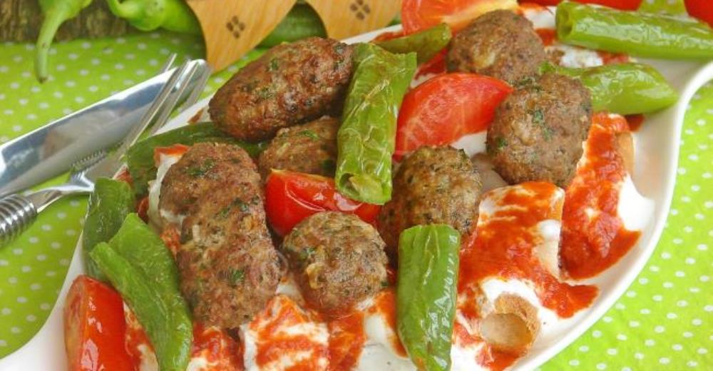 Iskender Kebab With Meatballs Recipe