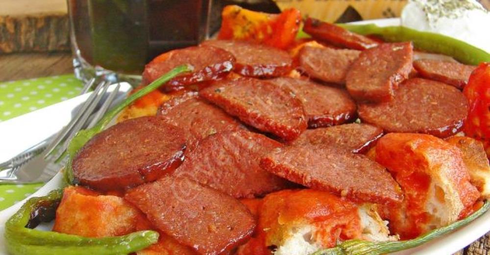 Iskender Kebab With Sujuk Recipe