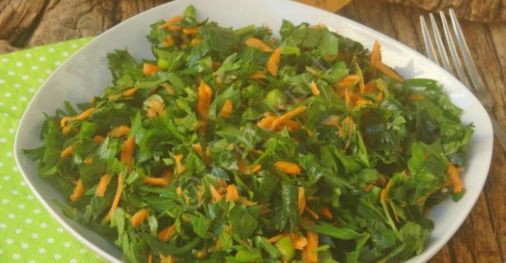 Kereviz Yaprağı Salatası