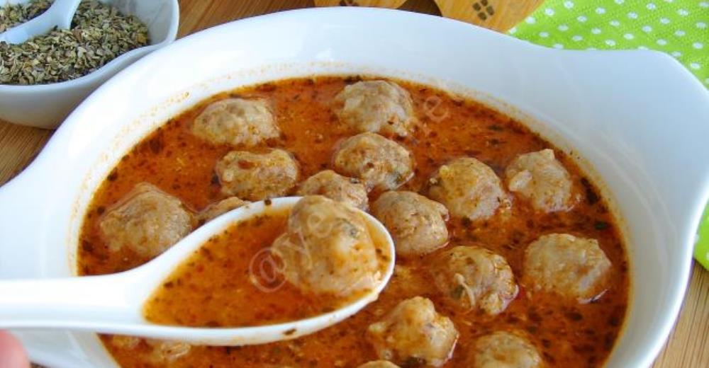 Mini Meatball Soup Recipe