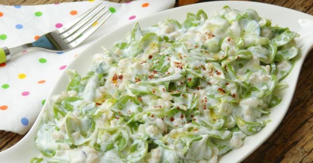 Yoğurtlu Buğdaylı Semizotu Salatası