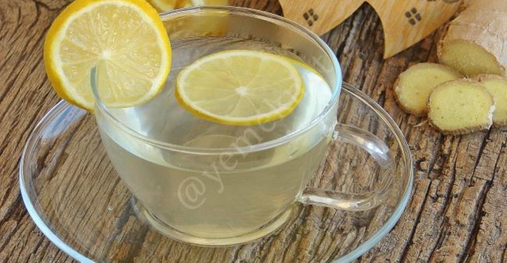 Zencefilli Limon Çayı