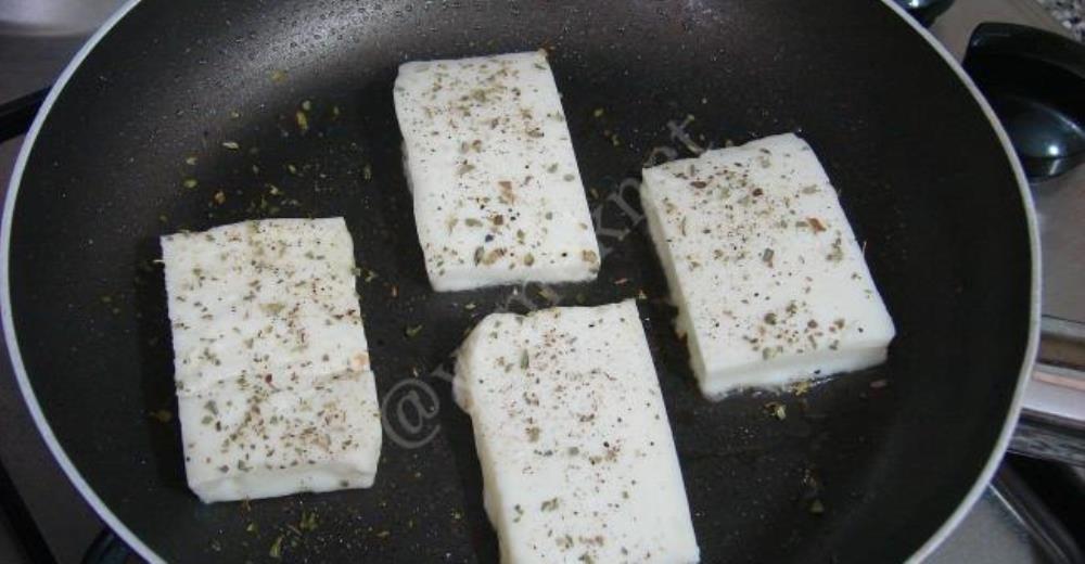 Baharatlı Hellim Peyniri Kızartması