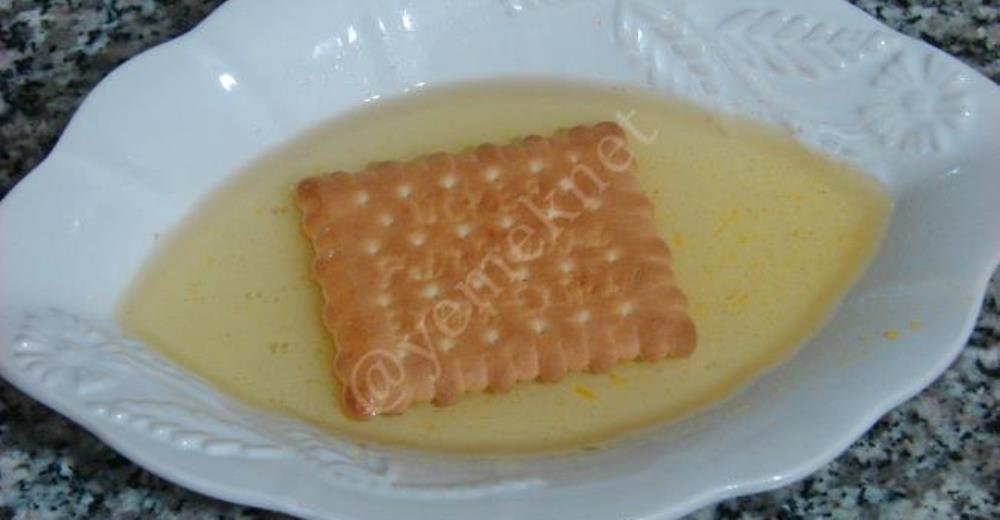 Bal Kabaklı Bisküvi Pastası