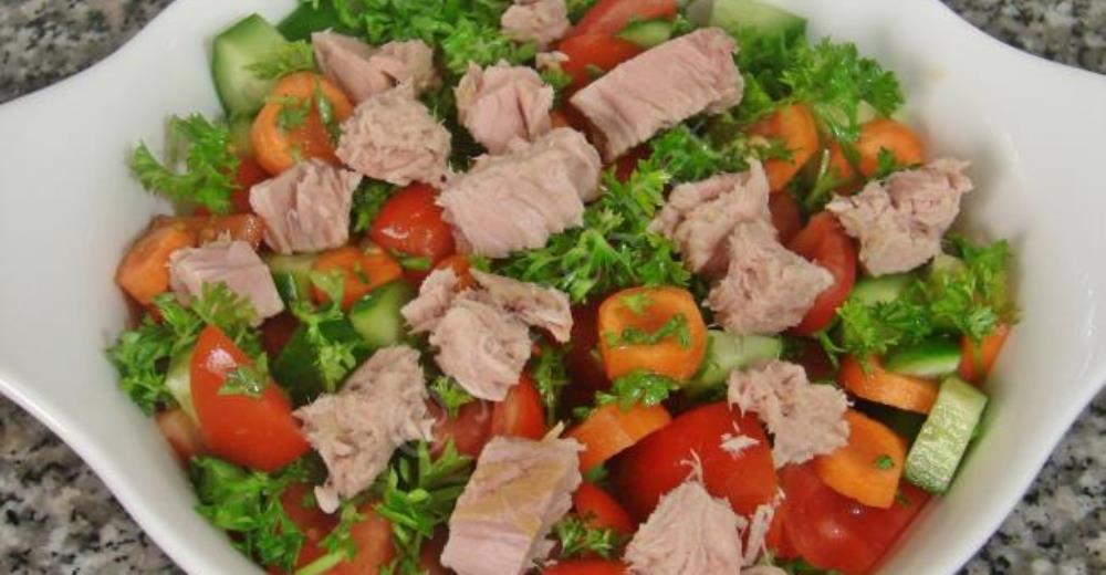 Jalapeno Biberli Ton Balıklı Salata