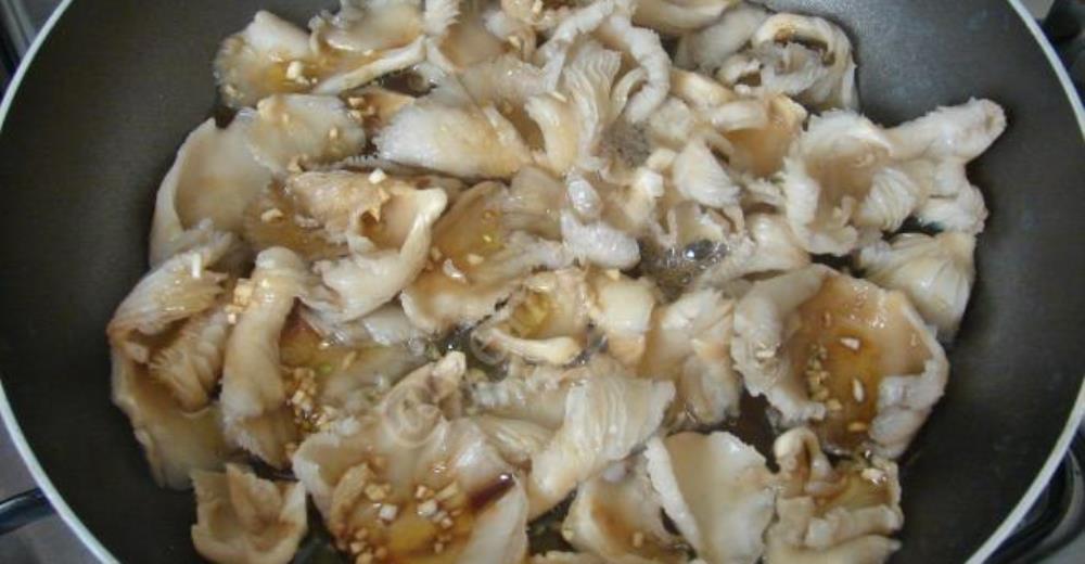 Oyster Mushroom with Soy Sauce Recipe