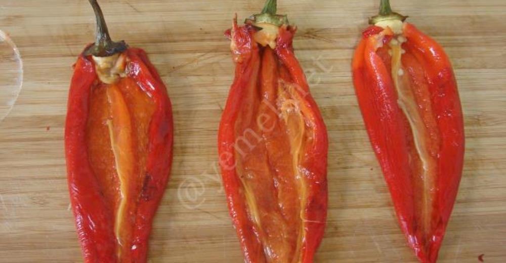 Red Pepper Stuffed With Vegetables Recipe