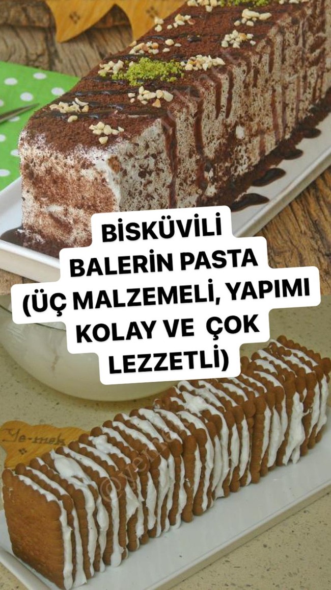 Bisküvili Balerin Pasta