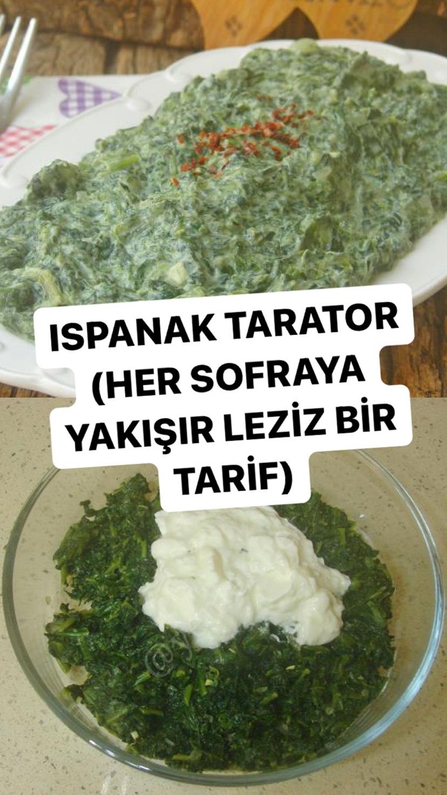 Ispanak Tarator