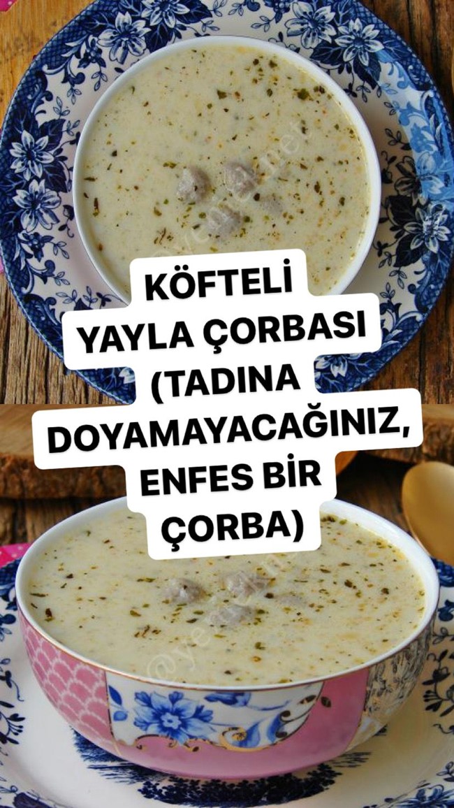 Köfteli Yayla Çorbası