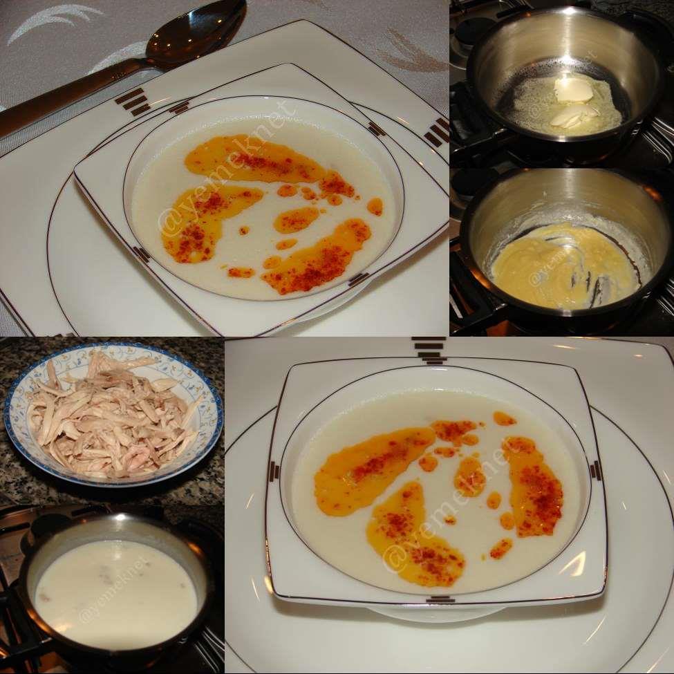Kremalı Tavuk Çorbası