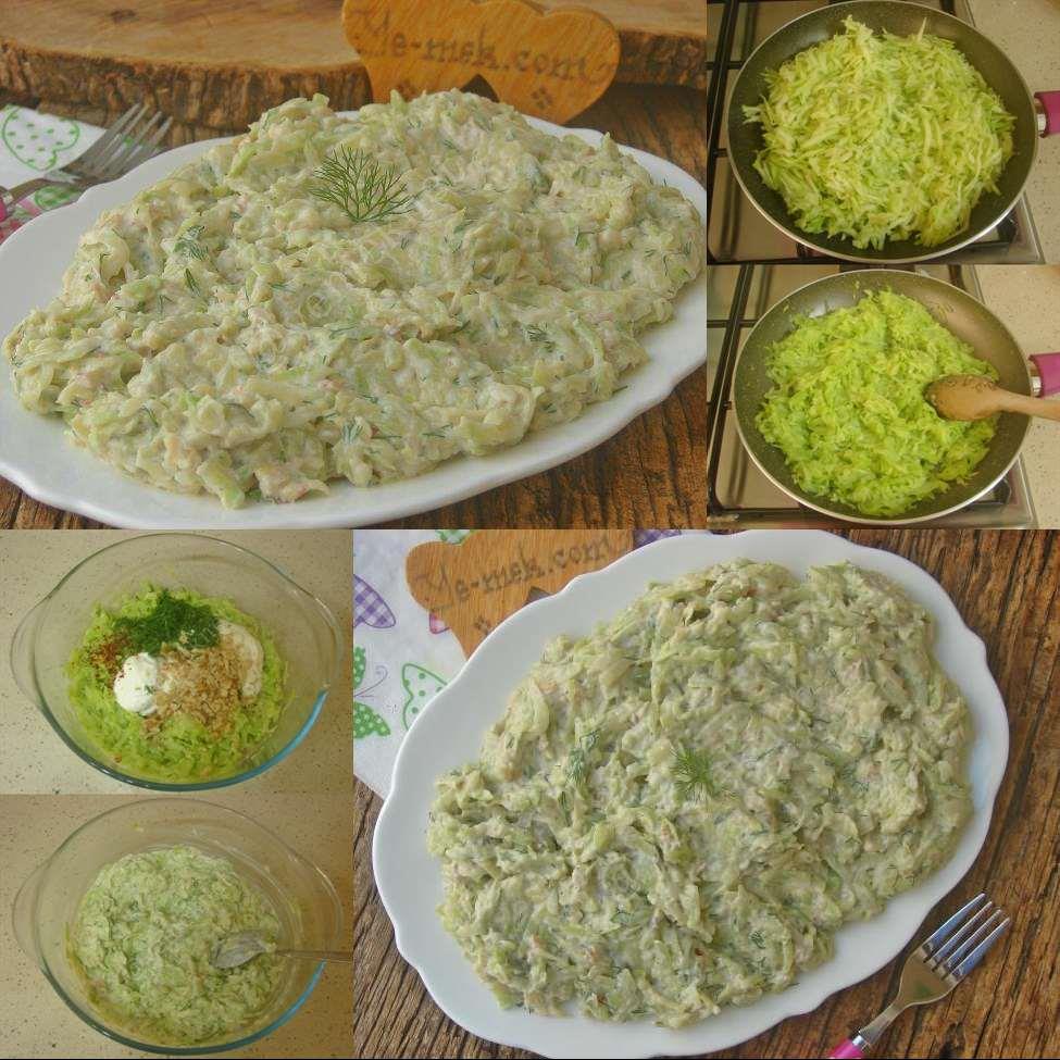 Mayonezli Kabak Salatası